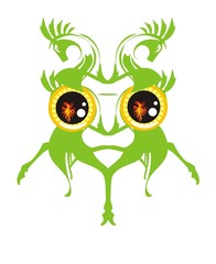 Green monster symbol