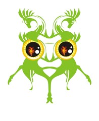 Green monster symbol