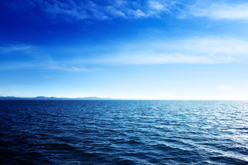 Caribbean sea and perfect sky