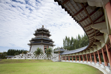 The white china tower