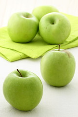 fresh organic apples