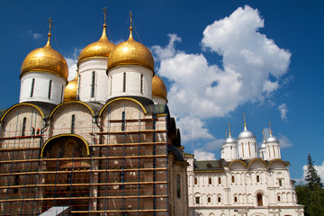 Dormition Cathedral in Moscow Kremlin