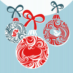 Christmas decorative card
