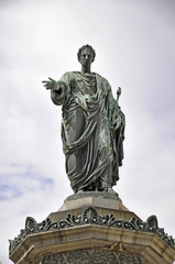 Fototapeta na wymiar Kaiser Franz II. Denkmal, Wien
