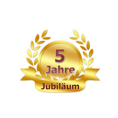 5 Jahre Jubiläum