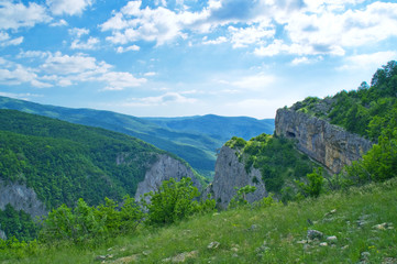 Fototapeta na wymiar Grand Canyon of Crimea