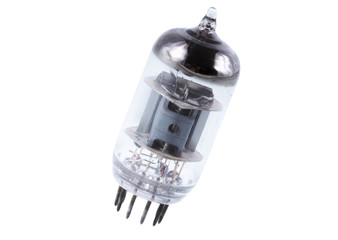 Single vacuum electron tube. Isolated