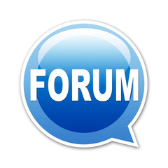 Pegatina globo FORUM