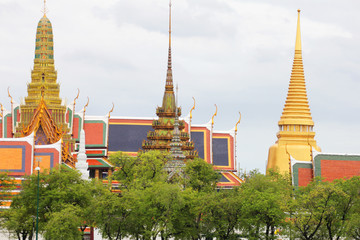 Fototapeta premium Grand palace, Thailand.