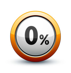 Obraz premium icône 0%
