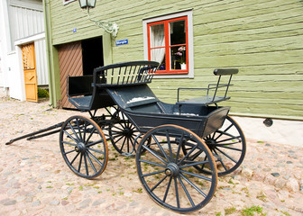 Old horse wagon