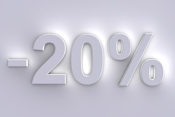 -20 %