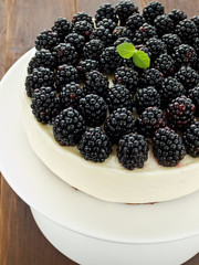 Blackberry cheesecake