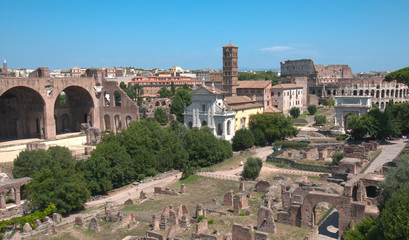 Obraz premium ruines antiques