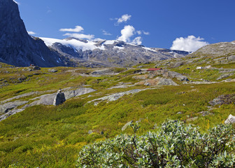Fototapeta na wymiar Stryn in Norway