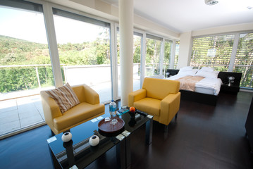 Fototapeta premium Waiting Room is a modern private clinic