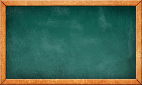 Blank blackboard