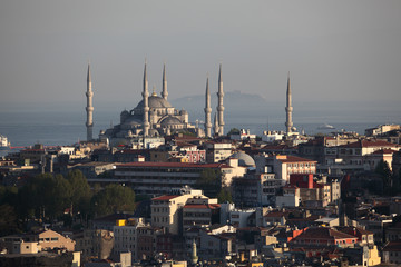 Fototapeta premium Hagia Sophia mosque in Istanbul Turkey
