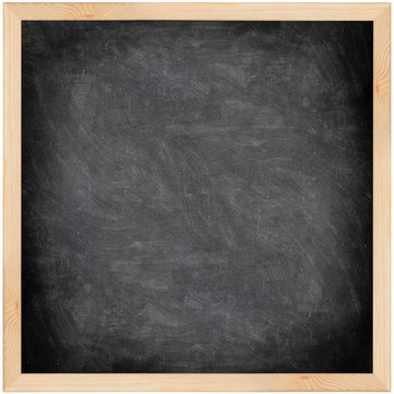Chalkboard blackboard - black and square