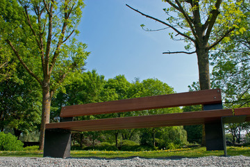 Bench in the park