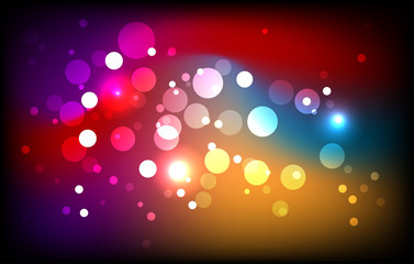 Sparkling Colorful Background