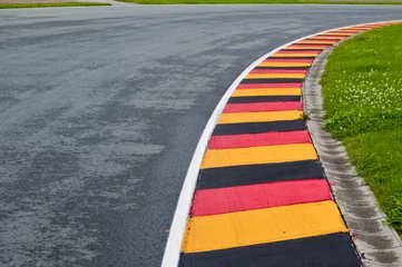 Stickers pour porte Sport automobile Bordures Sachsenring 1