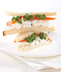 Vegetarian sandwiches