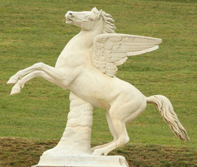 pegasus sculpture in Boboli gardens, Florence,  Italy
