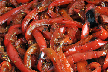 Piments doux confits