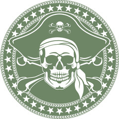 Cheerful Roger's emblem