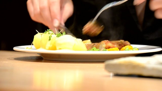 Salat essen