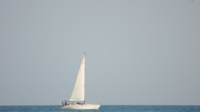 Segelboote auf dem Meer