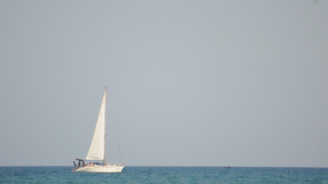 Segelboote auf dem Meer