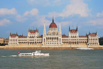 Fototapeta premium Budapest, Parliament House
