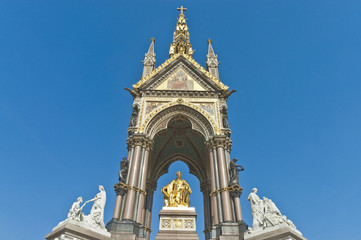Fototapeta na wymiar Albert Memorial at London
