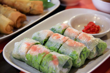 vietnamese fresh spring rolls