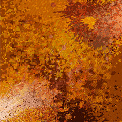 abstract mosaic tiles, vector