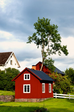 Bauernhof in Småland, Schweden