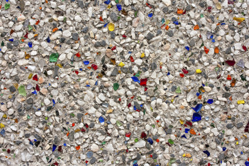 Texture of colorful gravel
