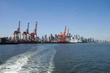 Photo sur Plexiglas Porte Port de Vancouver