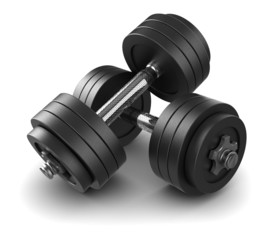 Naklejka premium dumbbells