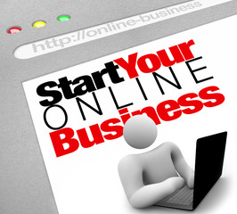 Website - Start Your Online Business Instructions to Lauch Site
