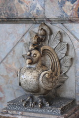 statue of  bird