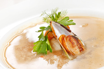 Seafood soup