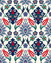 Retro royal seamless background.