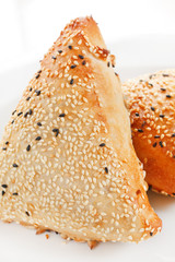 buns with sesame seeds