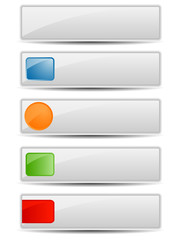 Web buttons set