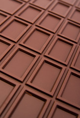 Background from a chocolate tile