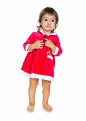 Christmas cute kid