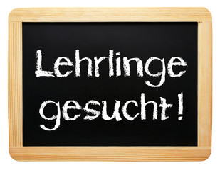 Obraz premium Lehrlinge gesucht